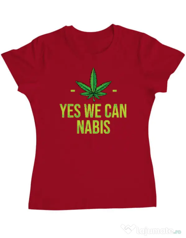 Tricou ADLER dama We can Rosu
