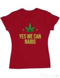 Tricou ADLER dama We can Rosu