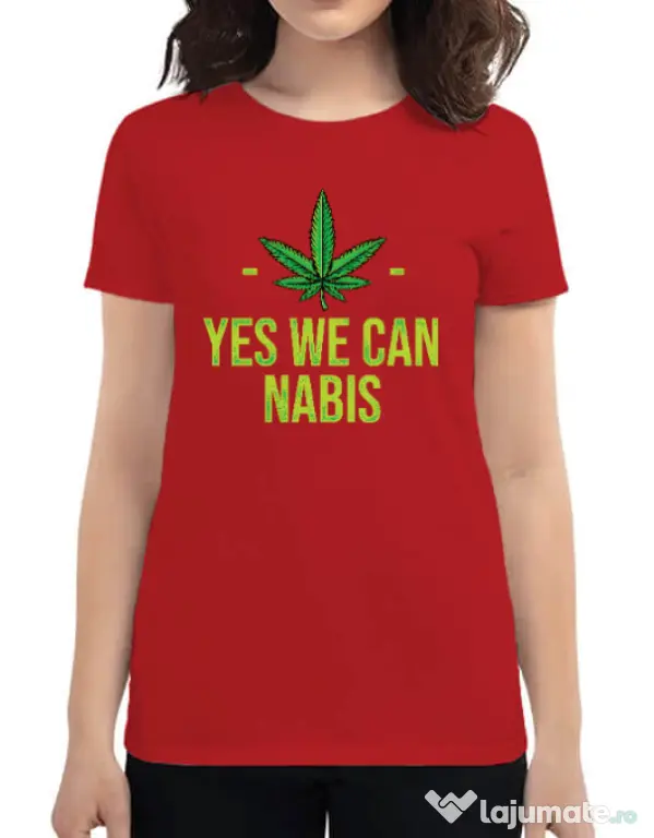 Tricou ADLER dama We can Rosu