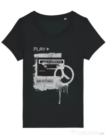 Tricou STANLEY STELLA dama Acid Mixtape 2.0 Negru