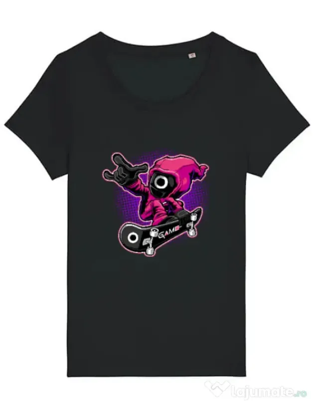 Tricou STANLEY STELLA dama Squid Boy Negru