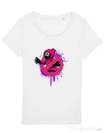Tricou STANLEY STELLA dama Squid Game 2 Alb