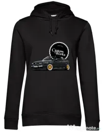 Hanorac dama cu gluga Amina X CW Negru