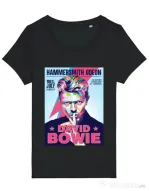 Tricou STANLEY STELLA dama David Bowie Negru