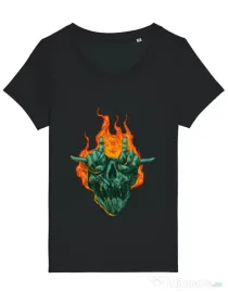 Tricou STANLEY STELLA dama METAL HEADS Negru