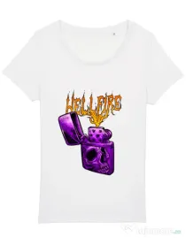 Tricou STANLEY STELLA dama HELLFIRE Alb