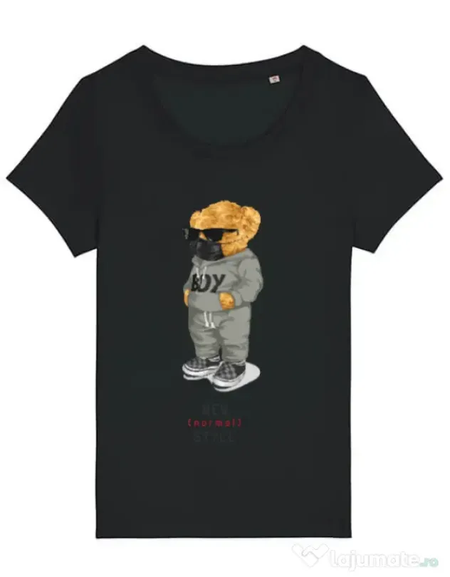 Tricou STANLEY STELLA dama New normal style Negru