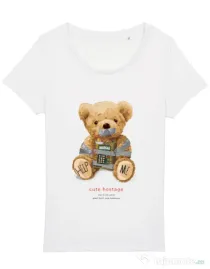 Tricou STANLEY STELLA dama Cute hostage Alb