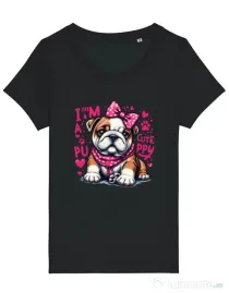 Tricou STANLEY STELLA dama BULLDOG 04 Negru