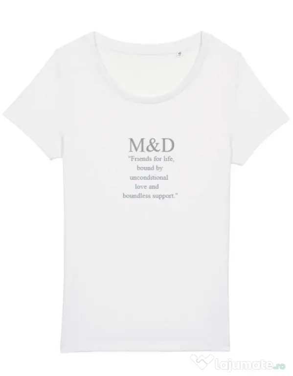 Tricou STANLEY STELLA dama M&D 19 Alb