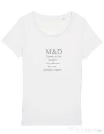 Tricou STANLEY STELLA dama M&D 19 Alb