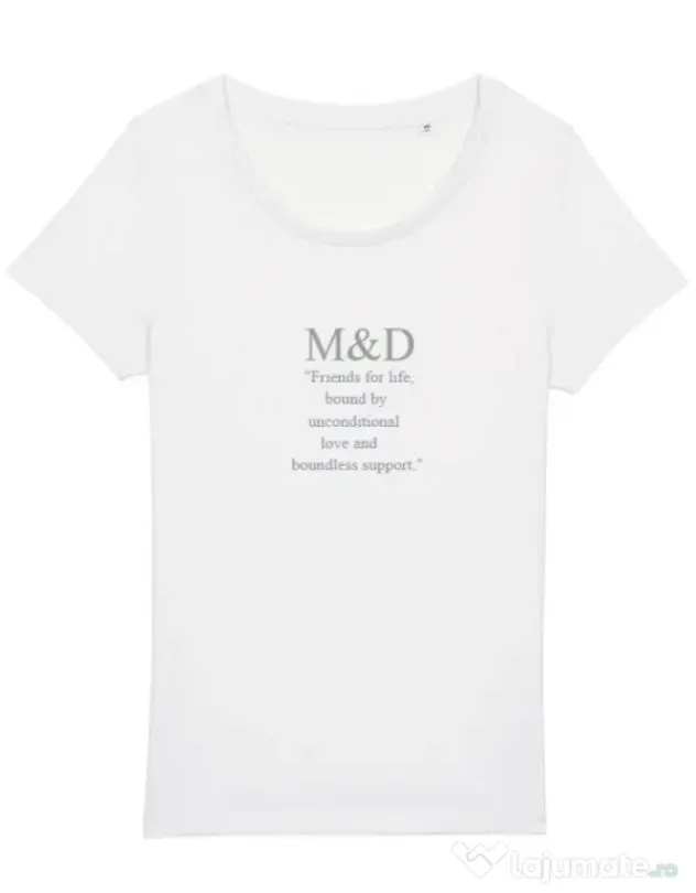 Tricou STANLEY STELLA dama M&D 19 Alb