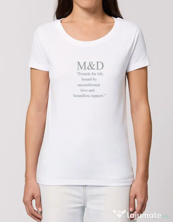Tricou STANLEY STELLA dama M&D 19 Alb