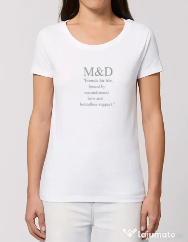 Tricou STANLEY STELLA dama M&D 19 Alb