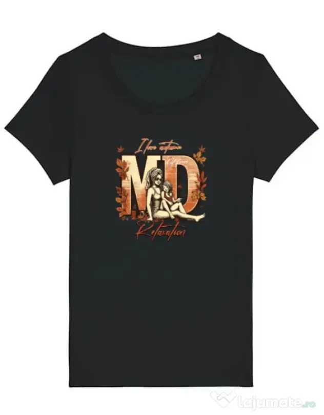 Tricou STANLEY STELLA dama M&D 21 Negru