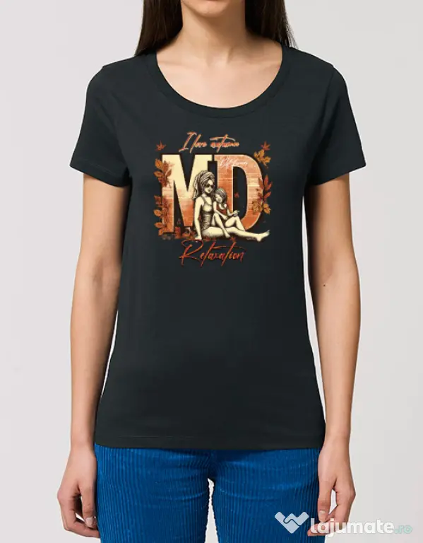 Tricou STANLEY STELLA dama M&D 21 Negru