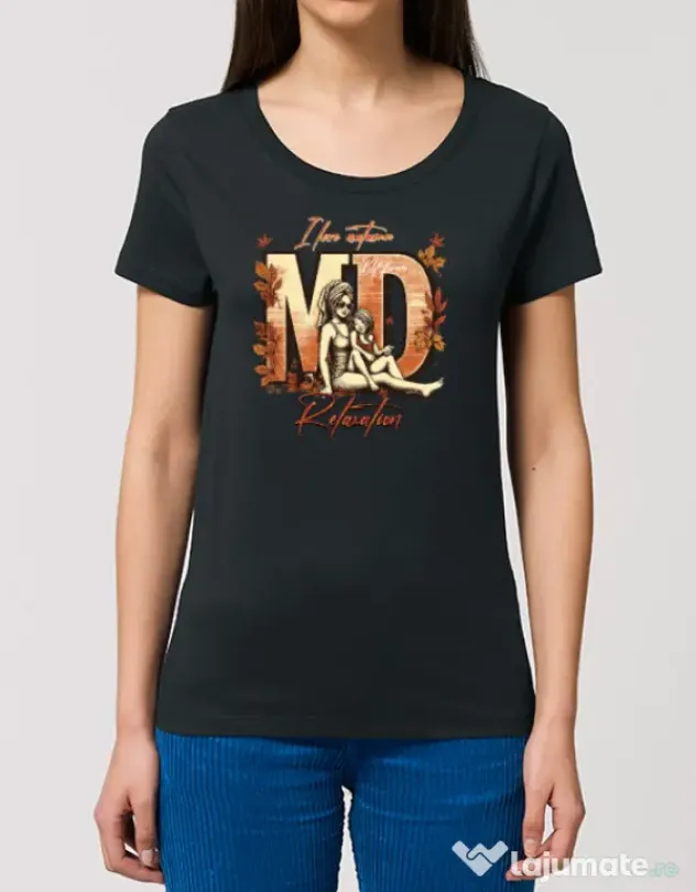 Tricou STANLEY STELLA dama M&D 21 Negru