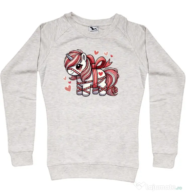 Bluza personalizata dama Cute ponny Migdala melanj