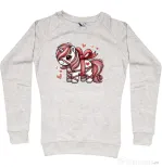 Bluza personalizata dama Cute ponny Migdala melanj