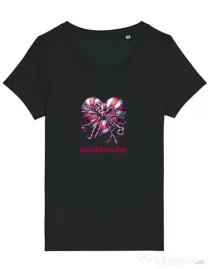 Tricou STANLEY STELLA dama Valentine\'s Day 2025 Negru