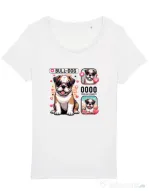 Tricou STANLEY STELLA dama BULLDOG 15 Alb
