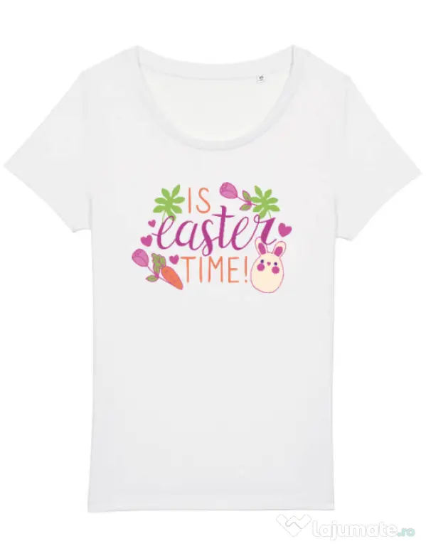 Tricou STANLEY STELLA dama IS EASTER TIME Alb