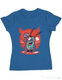Tricou ADLER dama Plankton Albastru azuriu