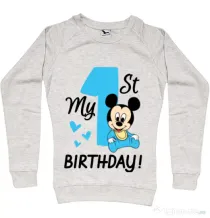 Bluza ADLER dama My first birthday Migdala melanj