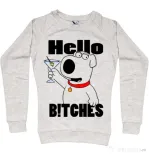 Bluza ADLER dama Hello bitches Migdala melanj