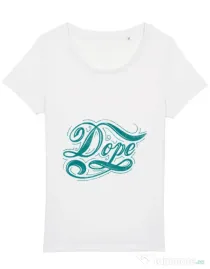 Tricou STANLEY STELLA dama Dope Alb