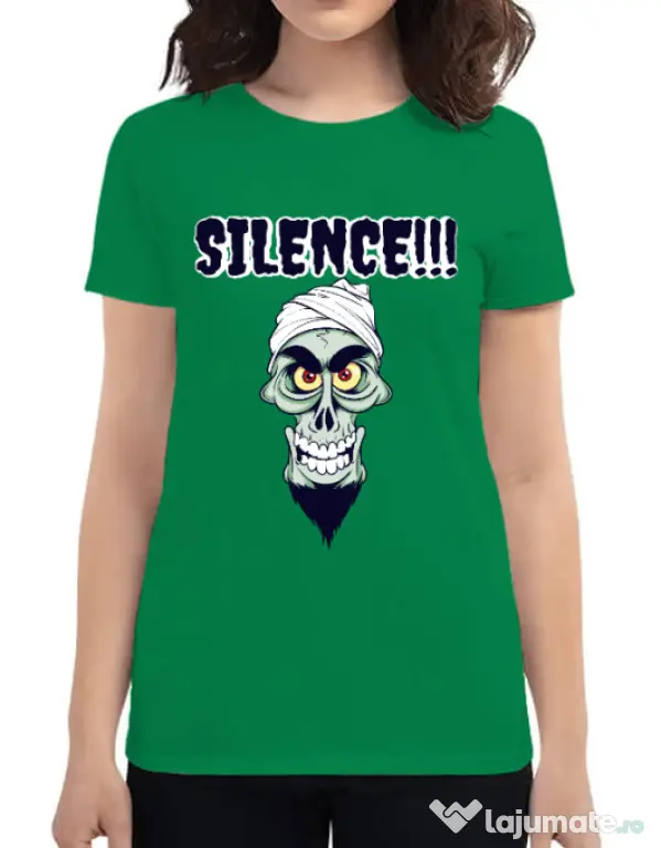 Tricou ADLER dama Silence Verde mediu