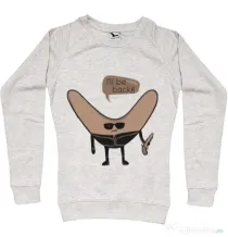 Bluza ADLER dama I’ll be back Migdala melanj