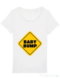 Tricou STANLEY STELLA dama Baby bump Alb