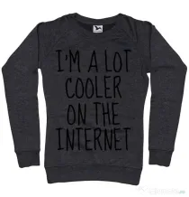 Bluza ADLER dama Cooler on the internet Negru melanj
