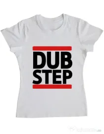 Tricou ADLER dama Dubstep Alb