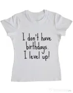 Tricou ADLER dama I level up Alb