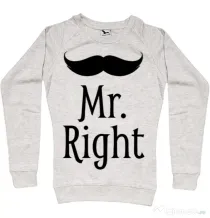 Bluza ADLER dama Mr. right Migdala melanj