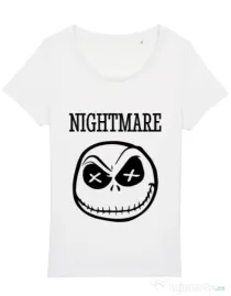 Tricou STANLEY STELLA dama Nightmare Alb