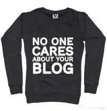 Bluza ADLER dama No one cares Negru melanj