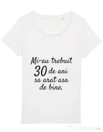 Tricou STANLEY STELLA dama 30 de ani Alb