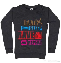 Bluza ADLER dama Raver Negru melanj