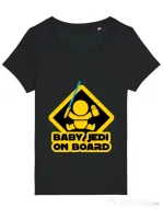 Tricou STANLEY STELLA dama Baby Jedi Negru
