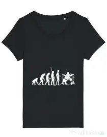 Tricou STANLEY STELLA dama Drummer evolution Negru
