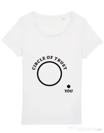 Tricou STANLEY STELLA dama Circle of trust Alb