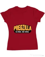 Tricou ADLER dama Pregzilla Rosu