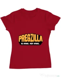 Tricou ADLER dama Pregzilla Rosu