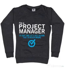 Bluza ADLER dama Project manager Negru melanj