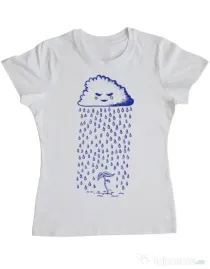 Tricou ADLER dama Something is growing Alb
