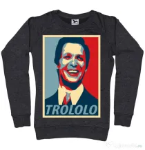 Bluza ADLER dama Trololo Negru melanj