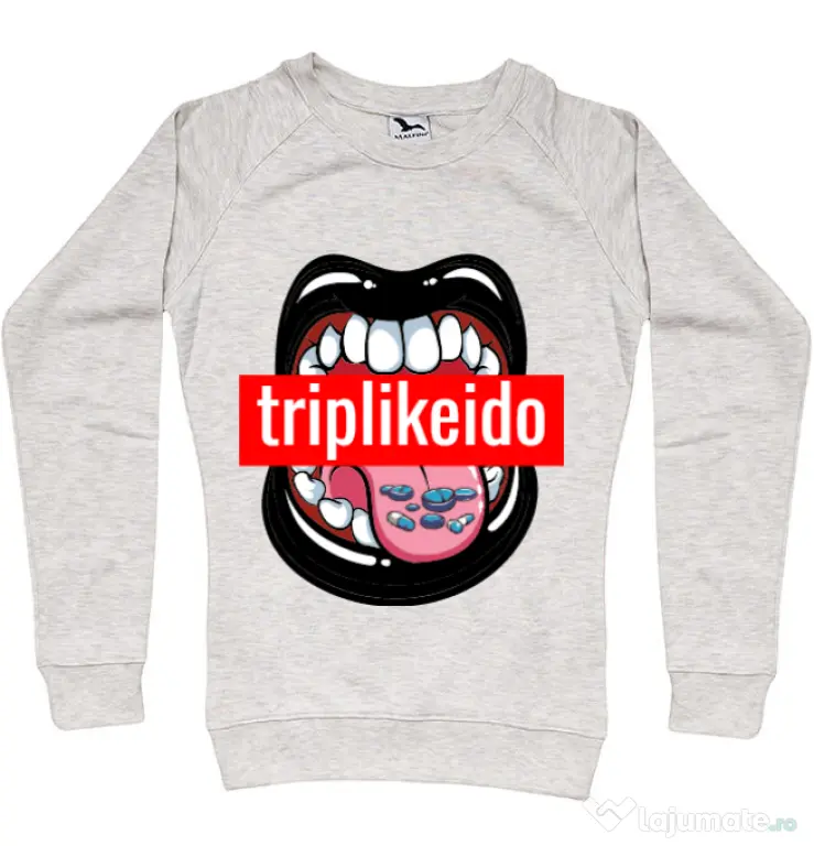 Bluza ADLER dama Trip like I do Migdala melanj